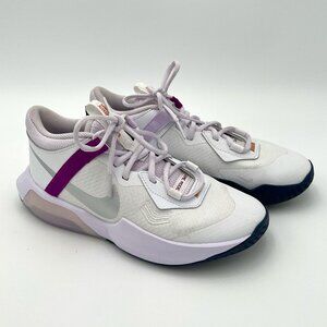 Nike Air Zoom Crossover Basketball Shoes, White/ Purple  Big Kids 5.5y